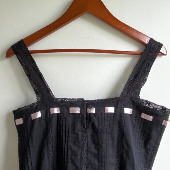 Ribbon Black Lace Dress Necessary Essentials - Picture 5 of 7